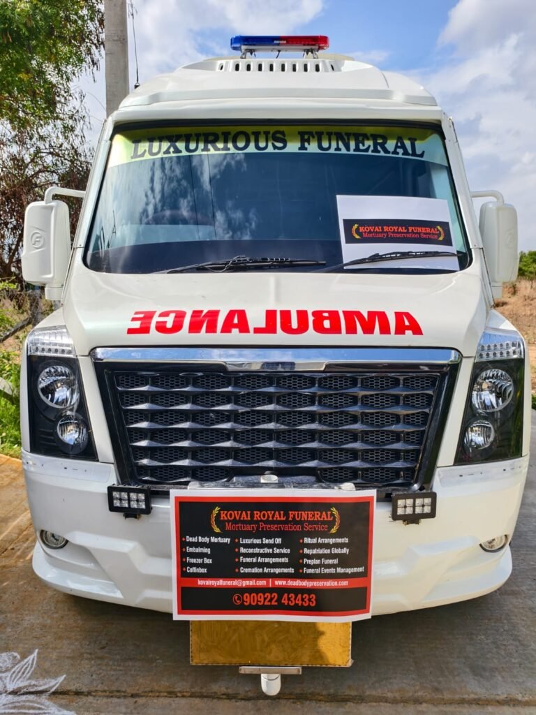 Luxuary Send Off Hearses in Coimbatore